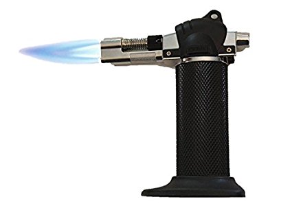 Culinary Butane Torch CREME BRULEE – Professional Quality for Home Modern Chefs – Kitchen Butane Food Torch --- CIGAR TORCH
