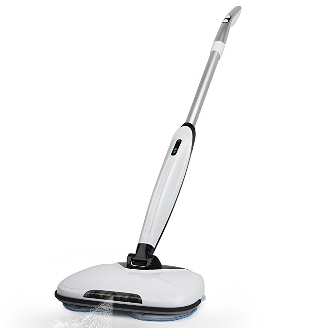 EVERTOP Cordless Spin Floor Cleaner, Electronic Mop And Polisher