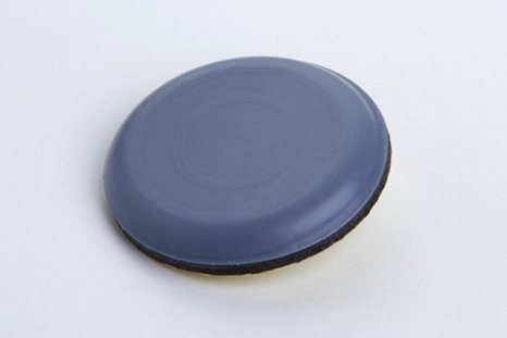 Teflon Slider Floor Protectors Set of 4 40 mm Self-Adhesive Grey