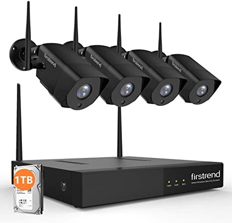 Security Camera System Wireless 1080P Outdoor Indoor