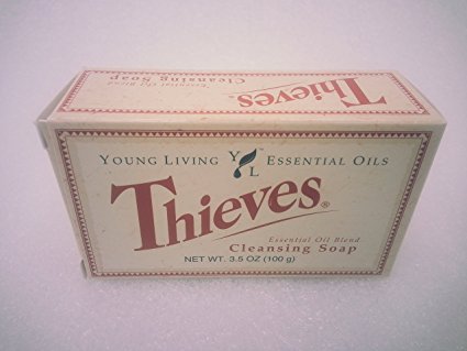 Thieves Essential Oil Cleansing Soap by Young Living Essential Oils - 3.5oz.