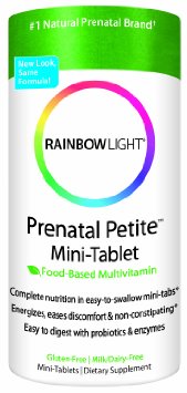 Rainbow Light Prenatal Petite Mini, 180-Count