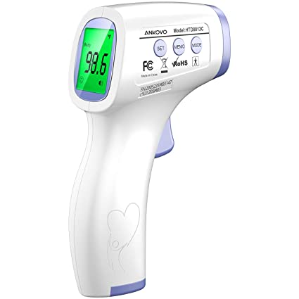 Thermometer for Adults, No Touch Forehead Infrared Medical Thermometers for Fever, Digital Baby Thermometer with Instant Readings and Used for Kids, Indoor, Outdoor Use