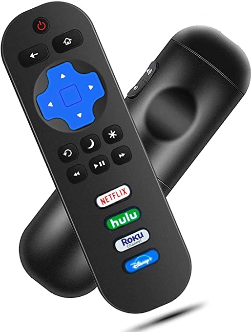 Motiexic Replacement RC280 RC282 Remote Compatible with TCL Roku Smart LED TV with Buttons for Netflix, HULU, ROKU-Channel, Disney
