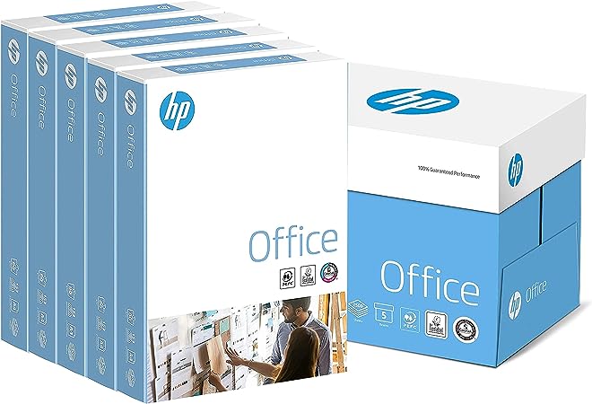 HP RH98112 80 GSM A4 White Office Copier Paper (1 Box Contains Five Reams of 500 Sheets)