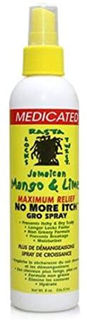 Jamaican Mango & Lime Maximum Relief No More Itch Spray Mentholated 8oz