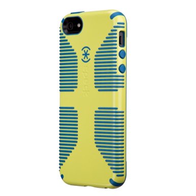 Speck Products CandyShell Grip Case for iPhone 5 / 5s Lemongrass Yellow and Harbor Blue (Bulk Packaging)