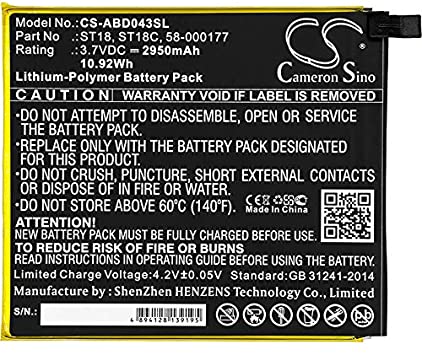 Li-Polymer GB-S10-308594-060L Battery for K Fire 7" K Fire 7th Generation 2017 B01GEW27DA SR043KL SR04KL58-000177 ST18C ST18 MC-308594