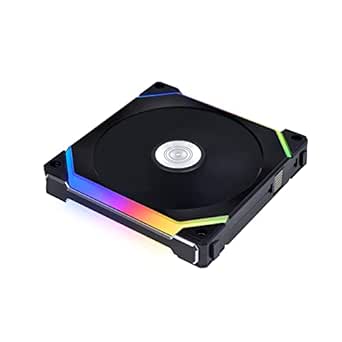 Lian Li UNI Fan SL140 V2 RGB Black Single Pack Without Controller (Compatible with Lian Li SL120 V2 3 Pack only) - UF-SL140V2-1B (V2