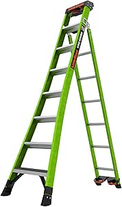 Little Giant Ladder Systems 13908-071 King Kombo 3-in-1 Ladder, 8 Ft, Green