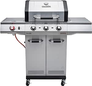 Char-Broil Advantage PRO S 3-3 Burner Gas Barbecue Grill with TRU-Infrared Technology and 900 °C Sear Burner