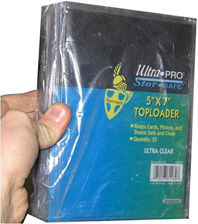 Ultra Pro Top Loader (5" x 7") - Pack of 25