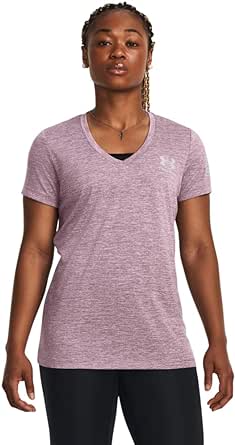 Under Armour Women's Freedom Tech Short Sleeve V-Neck T-Shirt