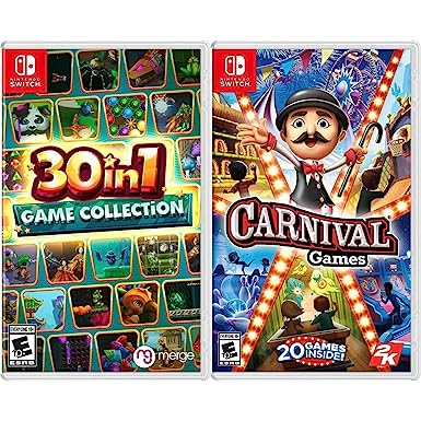 30-In-1 Game Collection - Nintendo Switch Standard Edition & Carnival Games Nintendo Switch