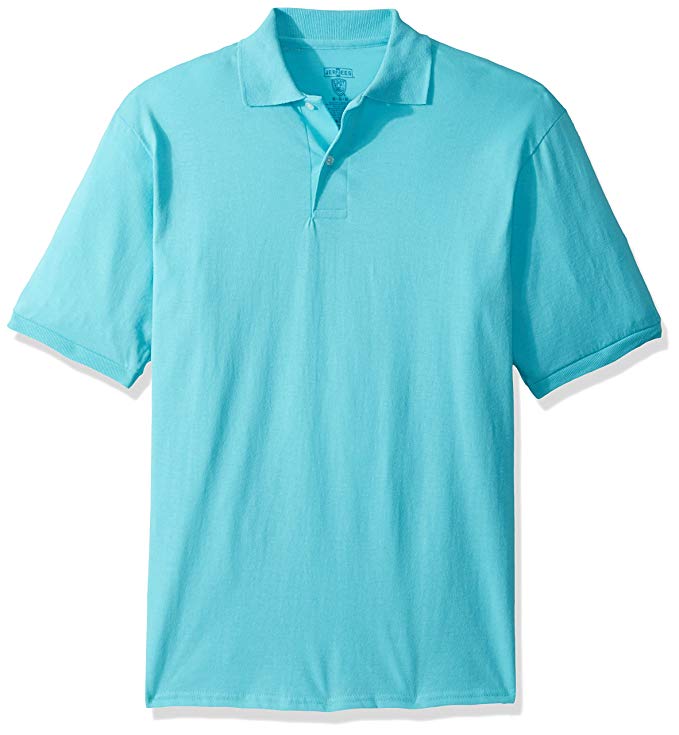 Jerzees Men's Spot Shield Short Sleeve Polo Sport Shirt