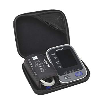 Aproca Hard Travel Storage Case Compatible Omron 10 Series Wireless Bluetooth Upper Arm Blood Pressure Monitor by Aproca