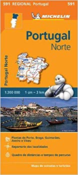 Portugal Norte - Michelin Regional Map 591 (Michelin Regional Maps)