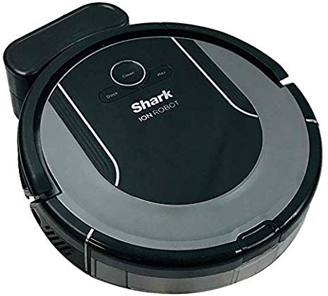 Shark ION Robot Vacuum Cleaner R85 with Wi-Fi Multi-Surface Designed to Tackle Pet Hair RV850 (Renewed) (Gray)