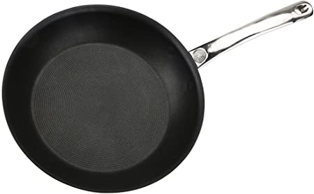 Circulon Excellence 22cm Frying Pan, High-Quality Non Stick Frying Pan, Aluminium Dishwasher-Safe Black Skillet with a Stainless Steel Handle