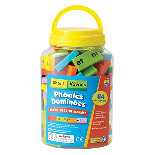 Educational Insights Phonics Dominoes - Short Vowels