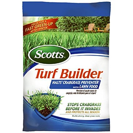 Scotts Turf Builder Halts Crabgrass Preventer with Lawn Food, 15,000-Sq Ft