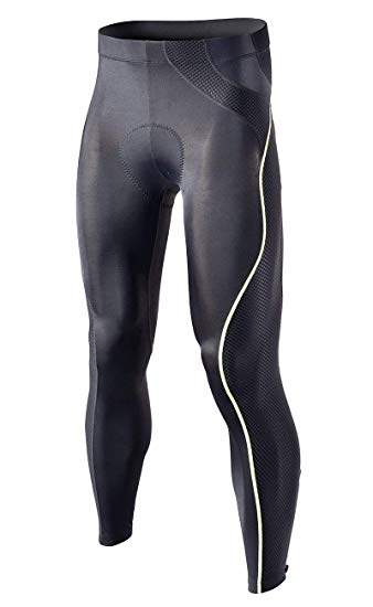 RION Men's Cycling Pants Bike Padded Bicycle Tights