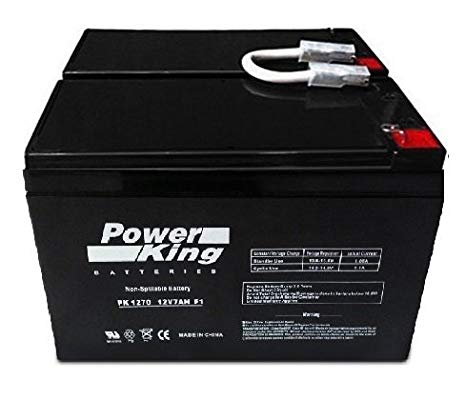UPS Battery for APC BX900R Lead-Acid Battery Replacement 12V, 7Ah Includes Tape and Connector Beiter DC Power