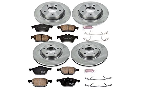 Autospecialty (KOE126) 1-Click OE Replacement Brake Kit