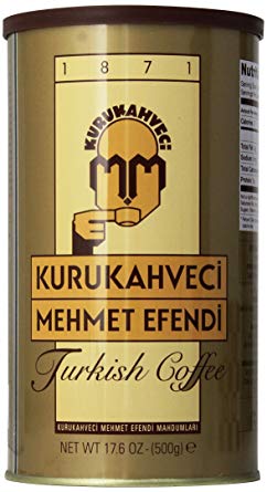 Mehmet Efendi Turkish Coffee 17.6 Oz.