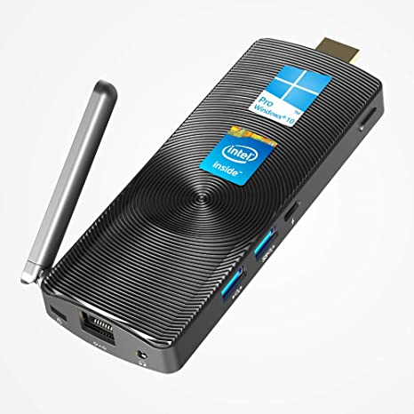 MeLE Fanless Mini PC Stick Intel Celeron J3455 6G/128G Windows 10 Pro Mini Computer Support HDMI 4K Dual Band WiFi with Gigabit Ethernet Port PCG02 APL (PCG02 J3455/6GB 128GB/Windows 10 Pro)