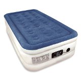 Twin Sized SoundAsleep Dream Series Air Mattress with ComfortCoil Technology and Internal High Capacity Pump 2015 MODEL