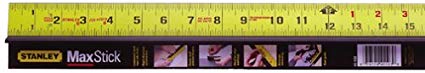 Stanley 45-101 24-Inch MaxStick Straight Edge