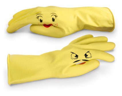 Fred and Friends DISHPLAY Hand-Puppet Dish Gloves