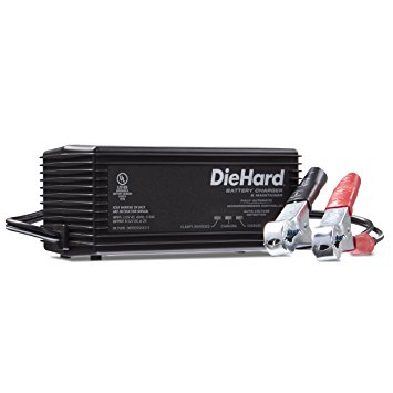 DieHard 71219 Shelf Smart Battery Charger & Maintainer (6/12 Volt 2 Amp)