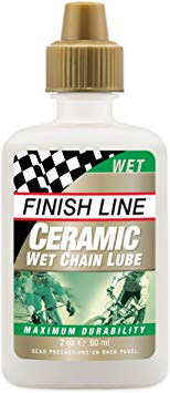 Finish Line Ceramic Wet Bicycle Chain Lube