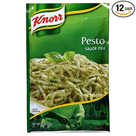 Knorr Pesto Sauce Mix, 0.5-Ounce Packages (Pack of 12)