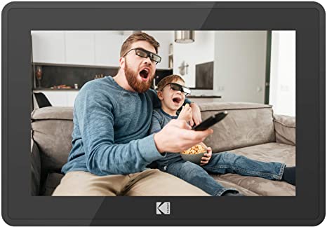 KODAK 10.1 inch WiFi Digital Picture Frame with 1280x800 IPS Touch Screen 16GB Internal Storage Black