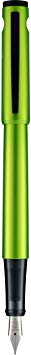 PILOT Explorer Lightweight Fountain Pen in Gift Box; Lime Barrel, Medium Nib (12301)