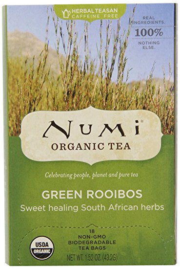 Numi Tea - Green Rooibos Sweet African, 18 bag