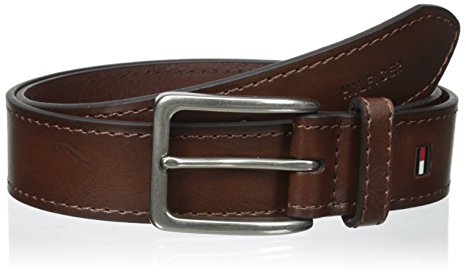 Tommy Hilfiger Men's 1 3/8 in. Vegatable Leather Belt