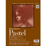 Strathmore 80-Pound 24-Sheets Assorted Pastel Paper Pad 9-Inch by 12-Inch 403900