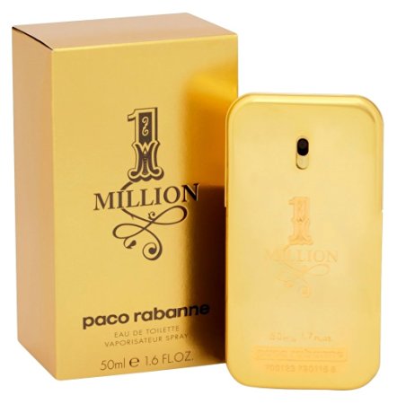 Paco Rabanne 1 Million By Paco Rabanne For Men Eau De Toilette Spray, 1.7-Ounce / 50 Ml