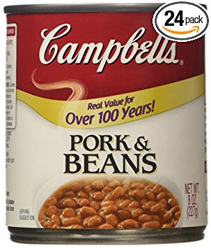 Campbell's Pork & Beans, 8 Ounce (Pack of 24)