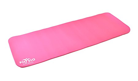 PhysioWorld Studio Exercise Mat - 10mm - Perfect for Pilates, Home Fitness & Gym