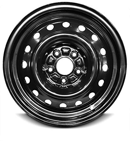 Road Ready Car Wheel For 2006-2007 Honda Civic 16 Inch 5 Lug Steel Rim Fits R16 Tire - Exact OEM Replacement - Full-Size Spare