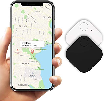 Key Finder, Kimfly Item Finder Smart Tracker, Phone Finder, Bluetooth Tracker - 2 Pack