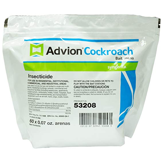 advion Roach Control Roach Bait Stations 120 stations 765166