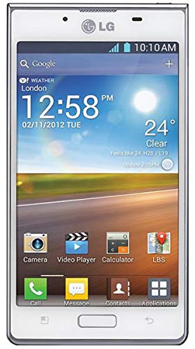 LG Optimus L7 P705 Factory Unlocked International Version No Warranty Gsm Android Phone, White