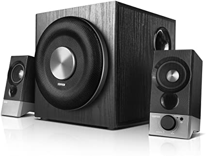 Edifier USA M3600D Multimedia 2.1 Active Speaker System - THX Certified - 200 Watts RMS Black (4003332)