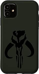 iPhone 11 Star Wars Mandalorian Mythosaur Logo Case